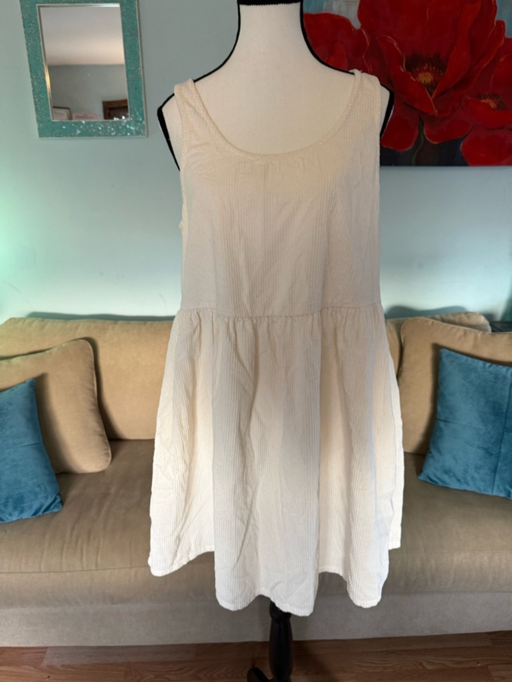 American Eagle AE Corduroy Babydoll Mini Dress w/ Pockets Medium - Sold out